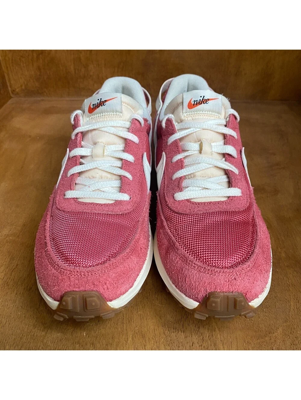 Nike Waffle Debut Shoes Womens Size 11 Adobe Pink Gum Bottom Sneakers DX2931-600